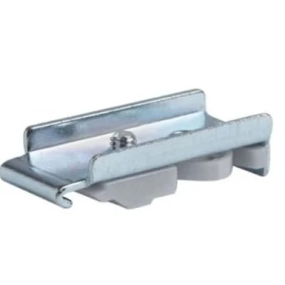 Image of Fineline Pack of 4 Metal Curtain Track Top (Ceiling) Fix Support (Silver)