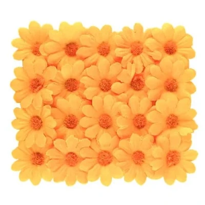 Image of Gem Imports Yellow Easter Arts &amp; Crafts Decorative Daisies Pack of 20, EAS1878GIMPYLW