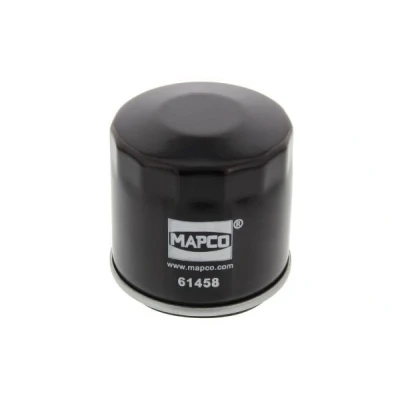 Image of 50128298 Oil Filter MAPCO 61458 3/4 16 UNF Spin on FORD: FIESTA 6, Focus 3, 2, VOLVO: V40 Hatchback, V50, C30, TOYOTA: Auris Hatchback