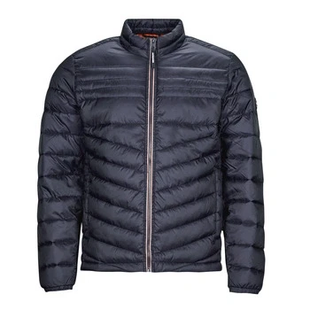 Image of JACK &amp; JONES Mens Hero Puffer Jacket Navy Blazer S