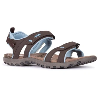 Image of Trespass Women&#039;s Serac Female Walking Sandal, Coffee, 5 UK