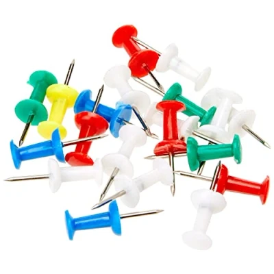 Image of Clipper Assorted Push Pin (Pack of 20)