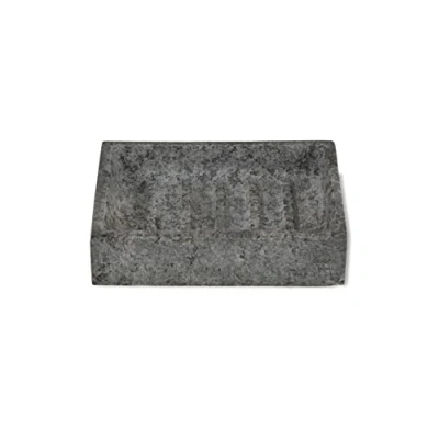 Image of Westcote Soap Dish by Garden Trading Crafted in Granite H3 X W12.7 D9.5cm