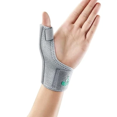 Image of OPPO Elite Thumb Stabilising Support for Strains, Sprains, Osteoarthritis &amp; De Quervains Disease, Post Operative Care, Immobilises Yet Allows Palm Finger Movement Activity (Medium)