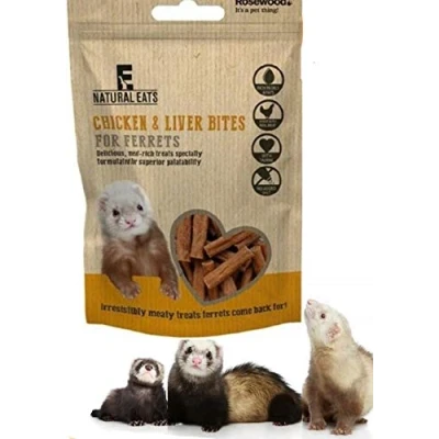 Image of SIPW 100% Healthy Chicken &amp; Liver Natural Eats Delicious Meat Rich Treats for Ferrets (Ferret Treats)