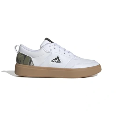 Image of adidas Men&#039;s Park ST Shoes, Cloud White/Olive strata, 6.5 UK