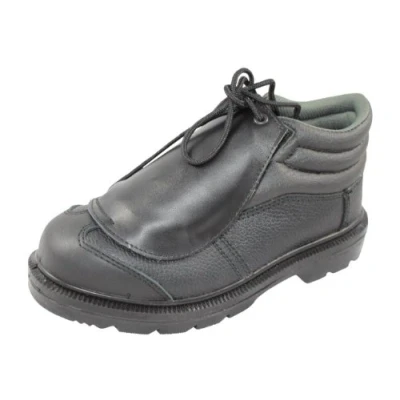 Image of Centek FS333 Welders Metatarsal Safety Boot Engineers Size=8 Black