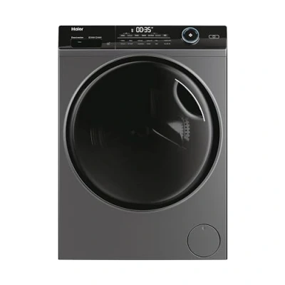 Image of Haier HWD100 B14959S8U1 Freestanding Washer Dryer with LED Display, 10+6kg Load, 1400RPM, Direct Motion, Graphite