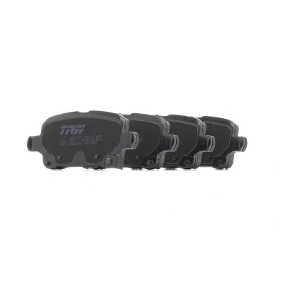 Image of 13454674 Brake pad set TRW GDB2180 with acoustic wear warning accessories VAUXHALL: Astra Mk7, Mk7 Kombi, OPEL: K Hatchback