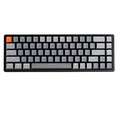 Image of Keychron USA K6 Bluetooth RGB Backlit Tactile Aluminium Mac/PC 65% Keyboard