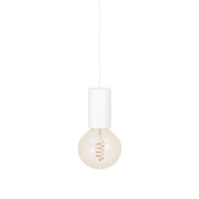 Image of EGLO Pozueta 1 pendant light, bulb, white