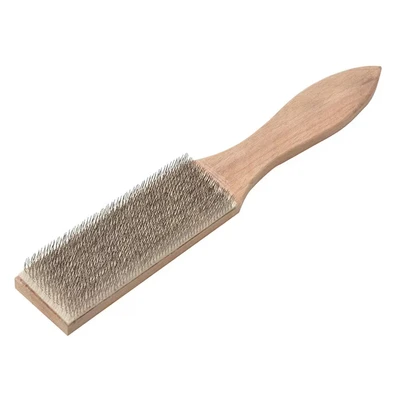 Image of Lessmann Steel File Cleaning Brush 250mm LES037201