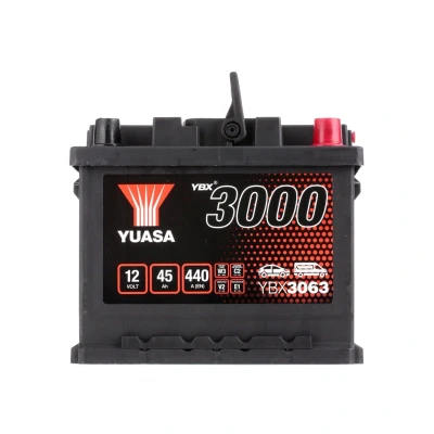 Image of Yuasa YBX3063 12V 45Ah 440CCA Sealed Maintenance Free Car Battery