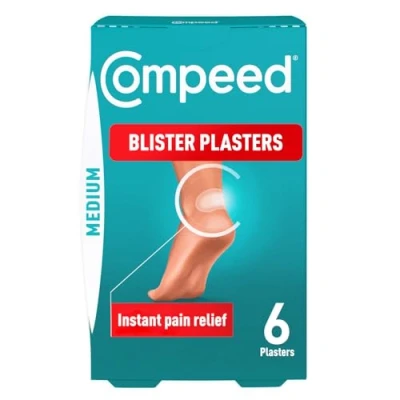 Image of Compeed Medium Size Blister Plasters, Pack of 6