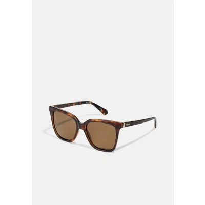 Image of Polaroid Woman PLD 4155/S/X 086/SP Sunglasses Plastic Havana Brown Squared Polarized