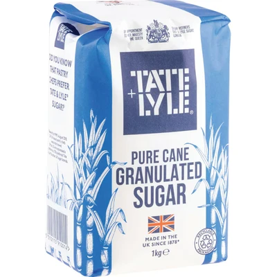 Image of Tate and Lyle Granulated Sugar 1Kg (Pack of 15) A06636