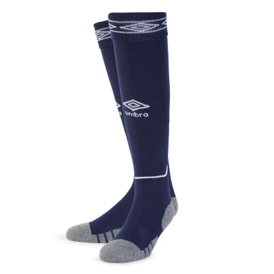 Image of Umbro Mens Diamond Football Socks (Navy/White) Size Large