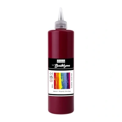 Image of SÜDOR 500ml Acrylic Paint Premium for Artists (Burgundy)