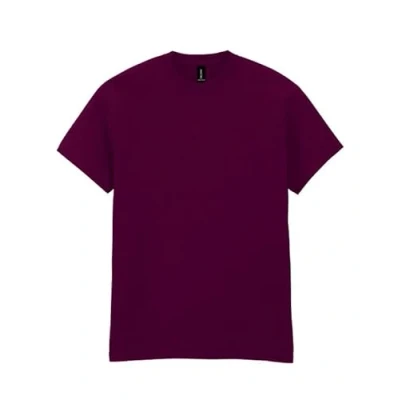 Image of Gildan Heavy Cotton Adult T Shirt, Maroon, L