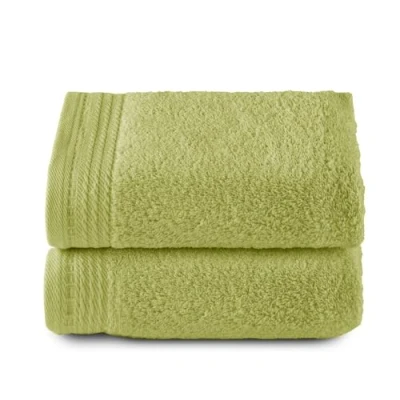 Image of Top Towel Premium Large Bath Towels 2 Face or Bidet 30x50cm 100% Cotton 600g Vison