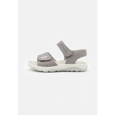 Image of Lurchi Freda Sandals for kids, Size: 7.5K, Grey Suede