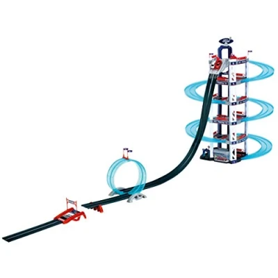 Image of Theo Klein 3310 Ford parking garage with 6 levels and looping I One meter high racing ramp, ski jump For children aged 3 over