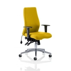 Image of Onyx Bespoke Colour without Headrest Senna Yellow