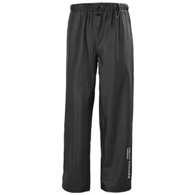 Image of Helly Hansen Men&#039;s 71445 Rain Pants Voss waterproof Size S in black, UK