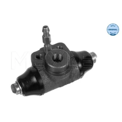 Image of 331611053 Brake Cylinder MEYLE 100 611 0028 17,46mm Rear Axle ORIGINAL Quality Grey Cast Iron VOLKSWAGEN: GOLF 2, Scirocco II, 3, AUDI: A2