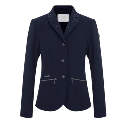 Image of LeMieux Junior Pro Childrens Show Jacket Navy Blue 7 8 Years