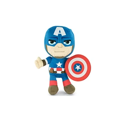 Image of Whitehouse Leisure International Marvel Universe, Avengers, Guardians of the Galaxy characters plush toys Super Soft Quality (30cm, Captain America)