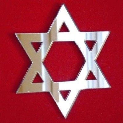 Image of Servewell Star of David Wall Mirror 12 x cm