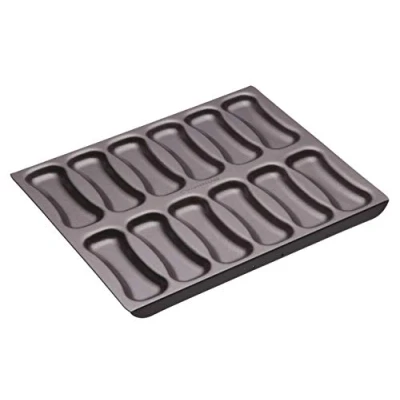 Image of Master Class Non Stick Twelve Hole Éclair Baking Pan 31 x 25.5 2.5cm