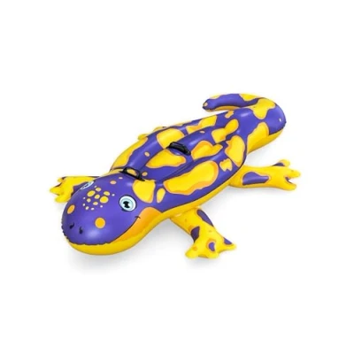 Image of Bestway Inflatable 2 Person Kids Ride On Pool Float, Water Toys for Swimming Pool, Salamander 1.91 m x 1.19