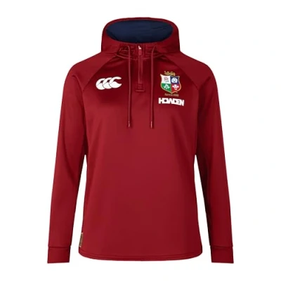 Image of Canterbury Women&#039;s British and Irish Lions 1/4 Zip Hoody, Dark Sapphire, 14