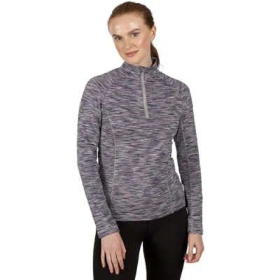 Image of Trespass Womens Long Sleeve 1/2 Zip Pullover Gym Top Active Workout Edith