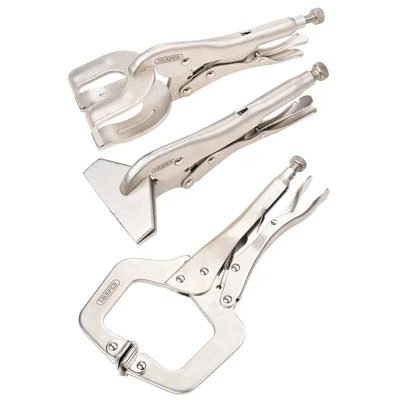 Image of Draper Self Grip Clamp Kit (3 Piece)
