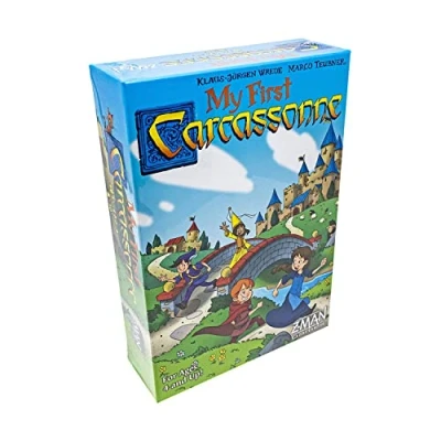 Image of Z Man Games, My First Carcassonne, Board Game, Ages 4 and up 2 Players, 30 Minutes Playing Time