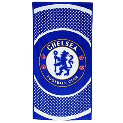 Image of Chelsea FC Official Football Gift Towel A Great Christmas/Birthday Idea For Men And Boys