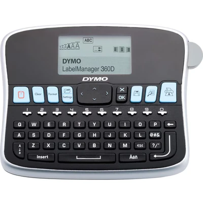 Image of Dymo LabelManager 360D 2 Line Display Prints Lines for 6 S0879490