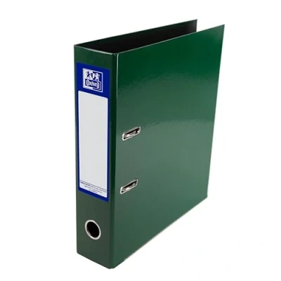 Image of Oxford Premium A4 Lever Arch File, Green Single Folder, Heavy Duty