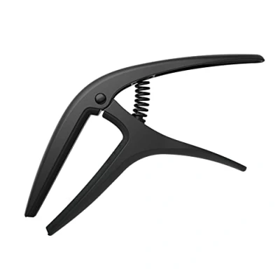 Image of Ernie Ball Axis Dual Radius Capo Black Satin