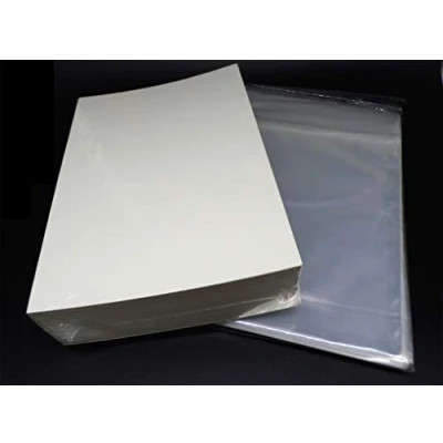Image of docsmagic.de 100 Current Size Resealable Comic Bags + Backing Boards Combo Pack 174 x 266 mm