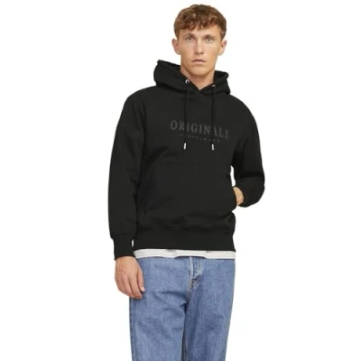 Image of Jack &amp; Jones Jorfrederiksberg Hoodie, Men&#039;s, Size: Medium, Antique white