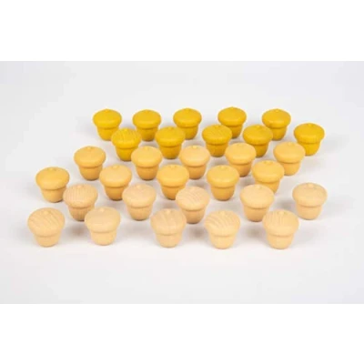 Image of TickiT 74037 Wooden Treasures Acorn