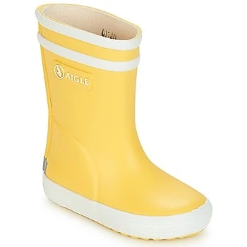 Image of Aigle Unisex Kids Baby Flac Wellington Boots, Yellow Jaune New 001, 3 UK Child