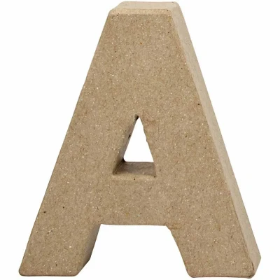 Image of 26639 Create Craft Letter Small 10cm A 1pc