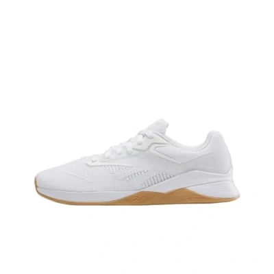 Image of Reebok NANO X4 Training shoe, Women&#039;s, Size: 7, Footwear white/pugry2 Textile/synthetics