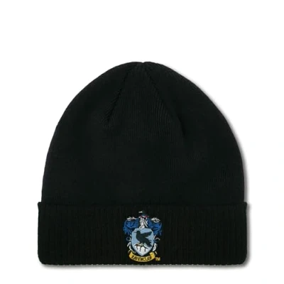 Image of Logoshirt®️ Harry Potter Crest Ravenclaw Logo Beanie I Knitted Hat Men &amp; Women Embroidered Licenced Original Design Black