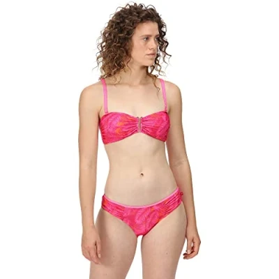 Image of Regatta Aceana Bikini Iii Tops, Pink Fusion Palm, 4XL